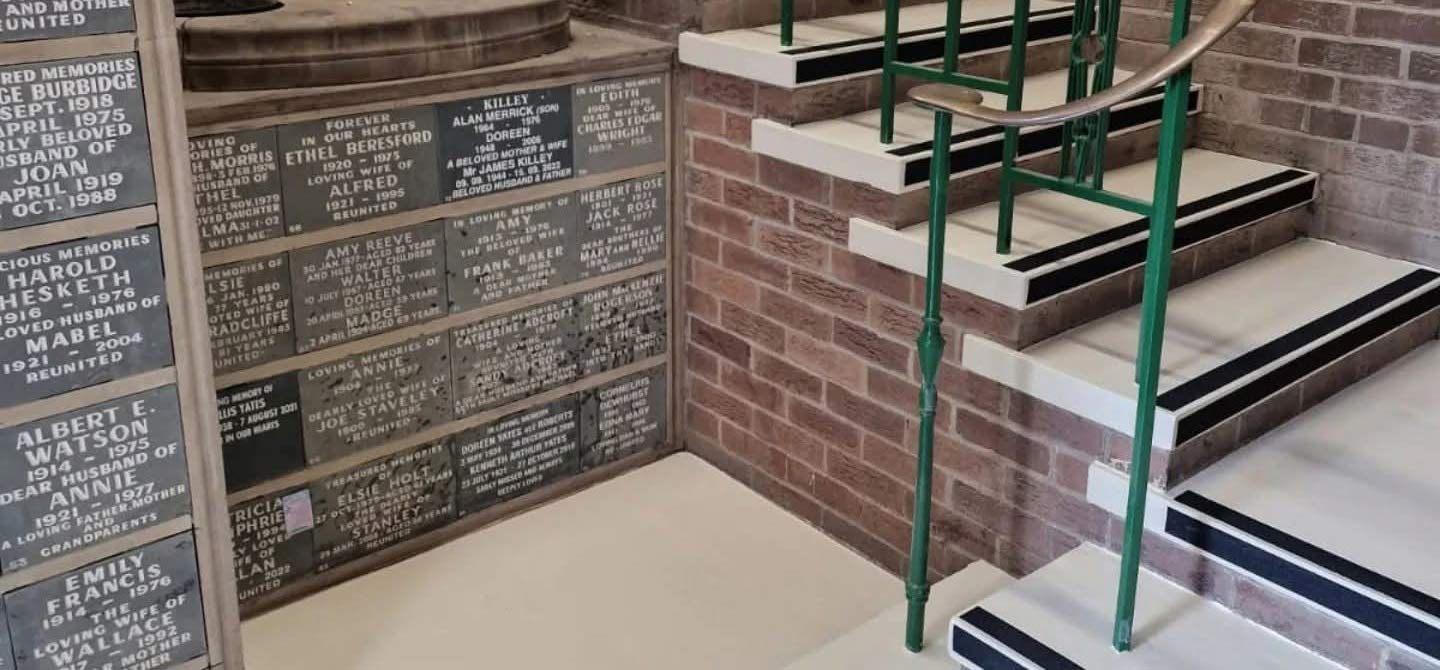 Manchester Crematorium Resin Flooring